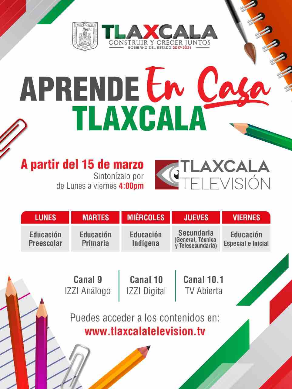 "Aprende en casa Tlaxcala"