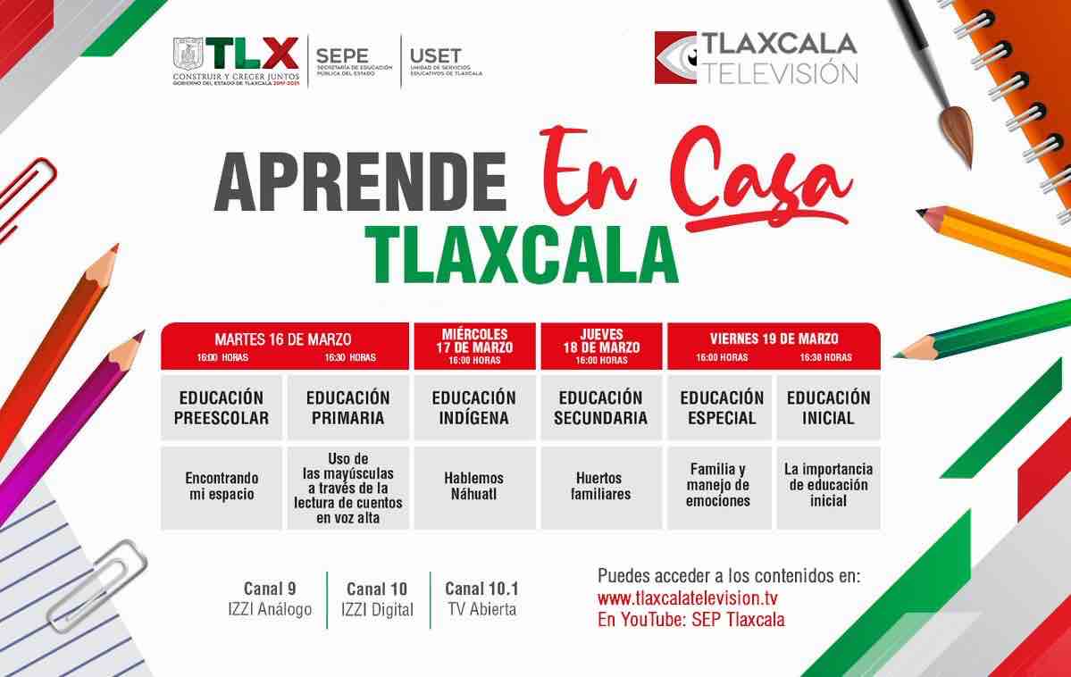 “Aprende en Casa Tlaxcala”