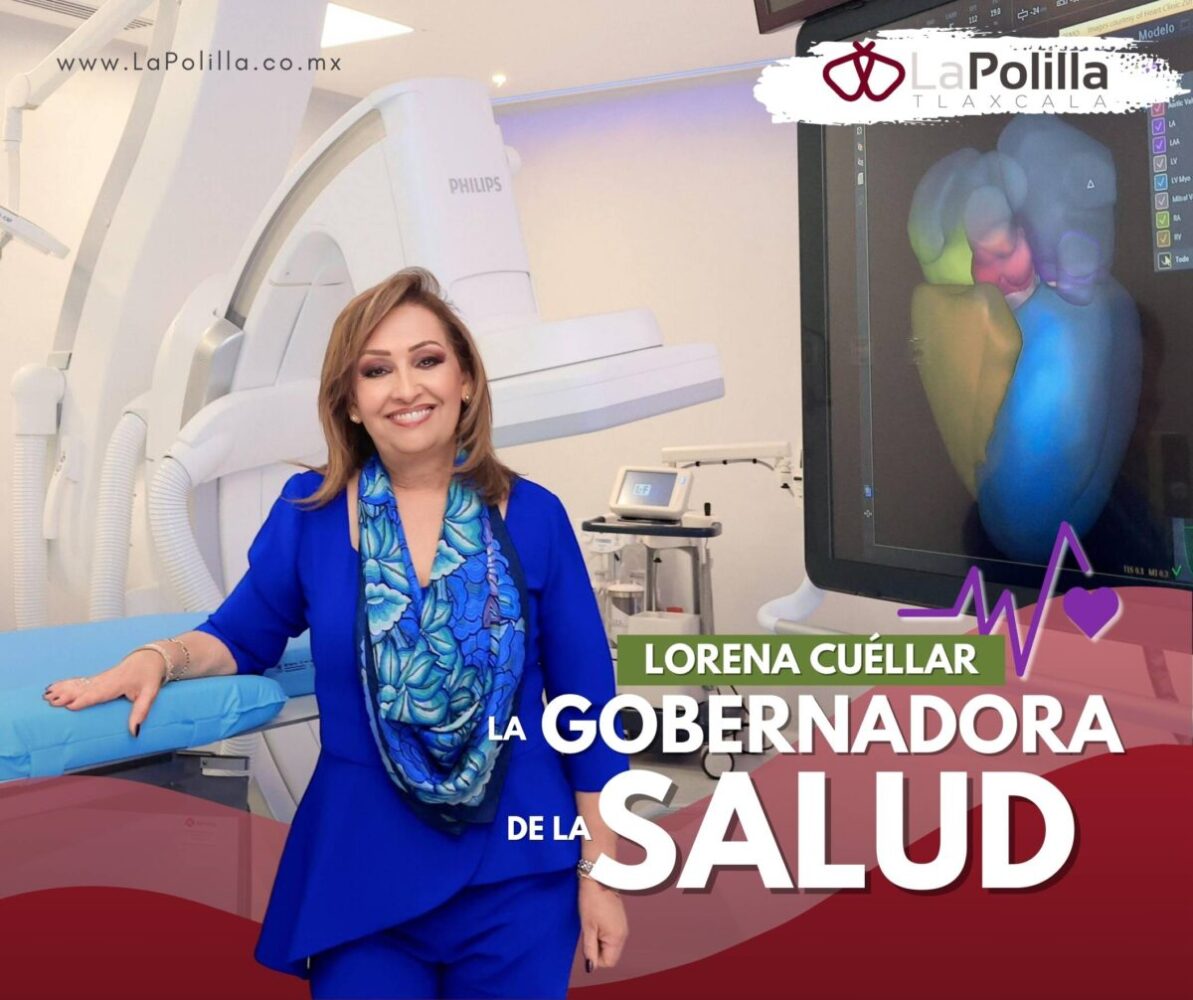 Lorena Cuéllar la Gobernadora de la Salud